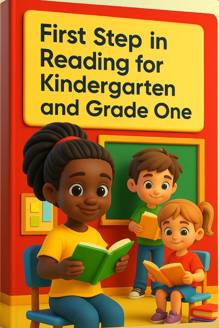 First step in Reading for Kindergarten Grade 1