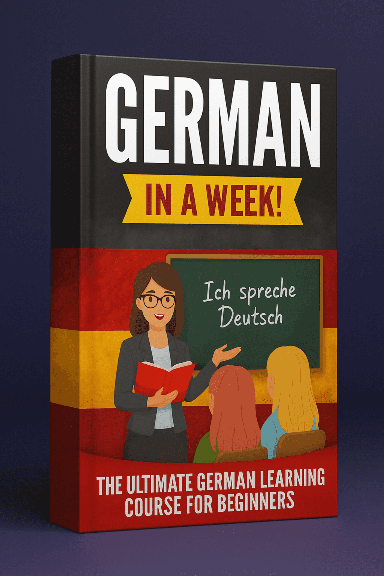 German Learn in a Week (Ich Spreche Deutsch) The Ultimate German Learning Course for Beginners