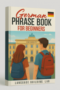 German Phrase Book for Beginners