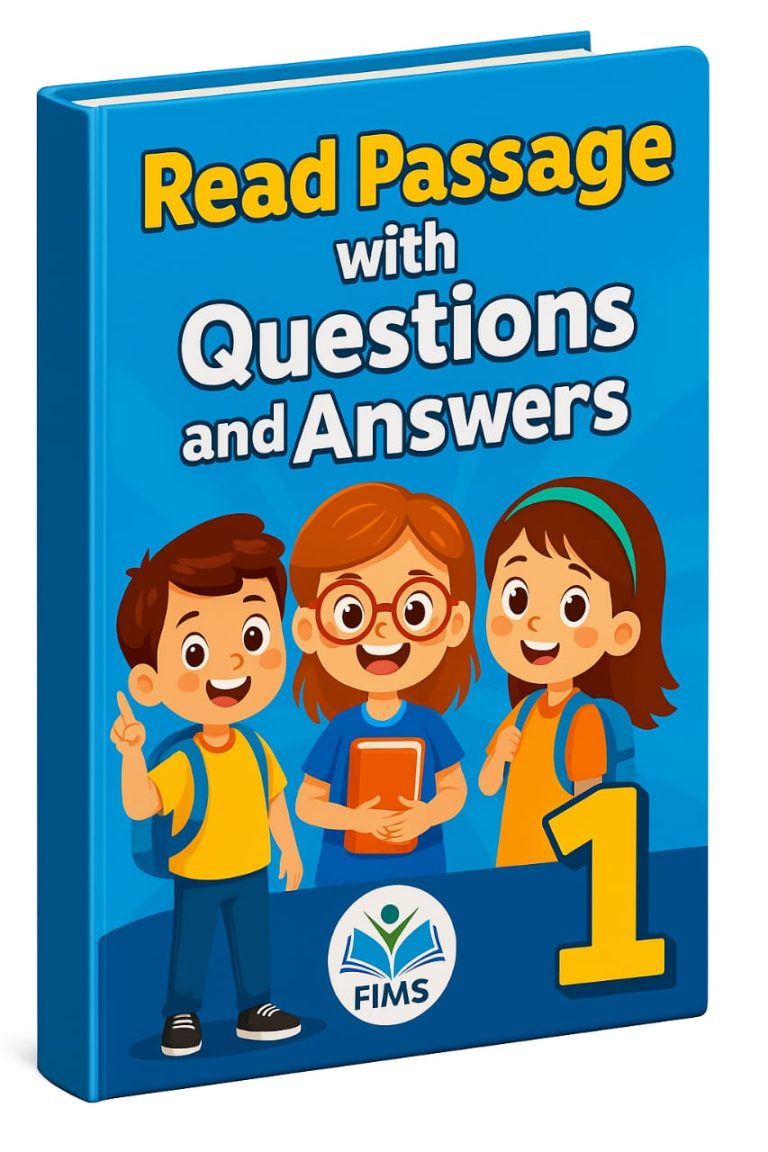 Read Passage with Questions Answer