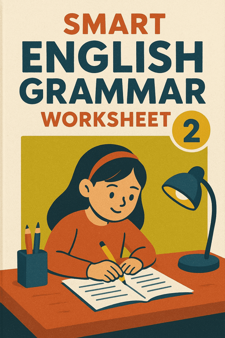 Smart English Grammar Worksheet 2